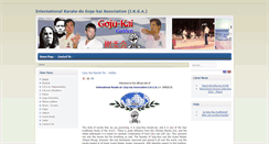 Desktop Screenshot of goju-ryu.gr